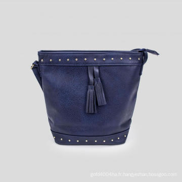 Sac de messager bleu marine pour femmes